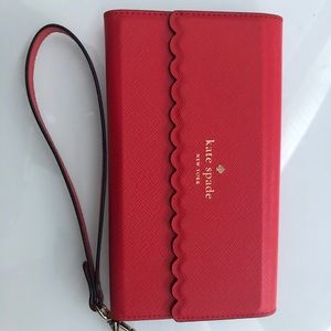 Kate Spade iPhone X case/wristlet